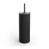 Black Skinny Matte Tumbler, 20oz - Image 3