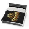 Black Plush Blanket - Image 6