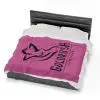 Pink Plush Blanket - Image 6