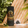Black Skinny Matte Tumbler, 20oz - Image 9