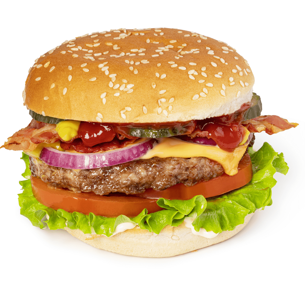 Bacon Cheddar Burger served by Bacon Cheddar Burger - Goldrush Showbar