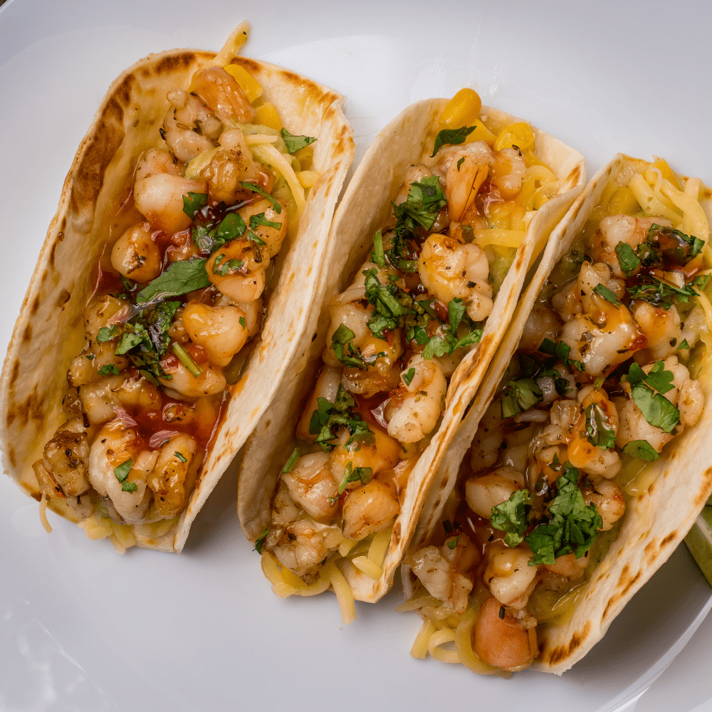Shrimp Tacos served by Shrimp Tacos - Goldrush Showbar
